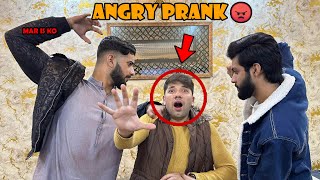 Angry Prank On Friends 😡 Fight Ho Gai 😂 Funny Vlog😂 [upl. by Ainer]