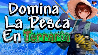 Terraria Guía Completa de la pesca y Trucos de Pesca para Principiantes y Expertos [upl. by Arval]