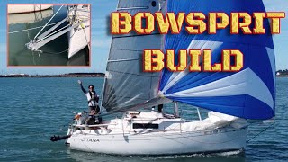 Bowsprit for a Beneteau 235 Sailboat HYC Ep47 [upl. by Rothschild]