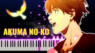 Akuma no Ko  Attack on Titan Final Season Part 2 ED Piano Cover FREE MIDI [upl. by Luhe190]