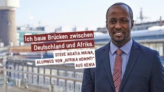 Gesichter amp Geschichten Alumnus von „Afrika kommtquot aus Kenia [upl. by Garin]