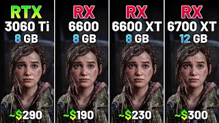 RTX 3060 Ti vs RX 6600 vs RX 6600 XT vs RX 6700 XT  Test in 12 Games in 2024 [upl. by Bibeau747]