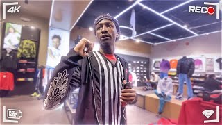 Being Footlocker Employee’s For 24 HOURS ft Raudxgeez [upl. by Arenat881]