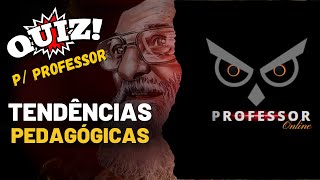 Simulado Tendências Pedagógicas CONCURSO para PROFESSOR [upl. by Aissatsan839]