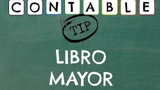 LIBRO MAYOR  CONTABILIDAD [upl. by Dermott]