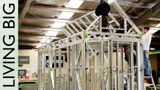 Steel Framing With FRAMECAD Erecting the Frame [upl. by Reagan]