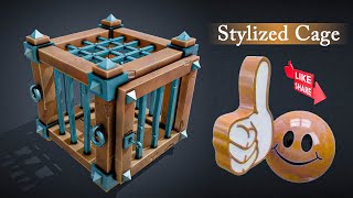 stylized Cage Modeling in Maya A StepbyStep Guide [upl. by Rosane]