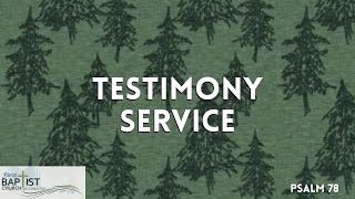 Testimony Service  Wednesday PM  Dec 27 2023 [upl. by Earley]