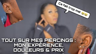 TALK 💬  tout sur mes 15 piercings  smiley nez oreilles… rejets douleurs amp cicatrisation [upl. by Raine]