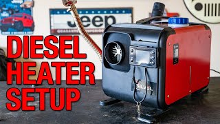 How To Set Up a Diesel Heater [upl. by Waynant]