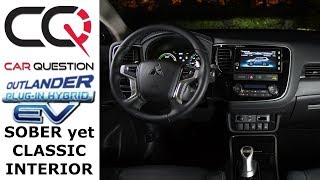 Mitsubishi Outlander PHEV  A dated Interior  Review 210 [upl. by Baalbeer]