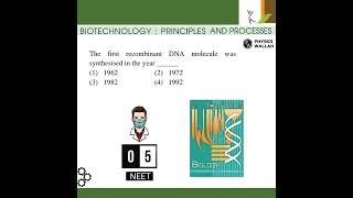 Biotechnology principles and processes class 12 neet neet2024 [upl. by Smart]