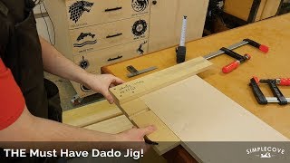 Zero Clearance Dado Jig  Woodworking Jig Must Have [upl. by Nnaxor]