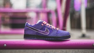 Concepts x Nike SB Dunk Low Pro OG QS quotPurple Lobsterquot [upl. by Korry]