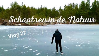 Is dit wel veilig  Schaatsen in Zweden  Emigreren naar Zweden Vlog 27  Maeryêla [upl. by Chrisoula]