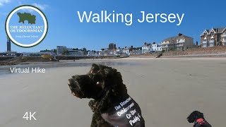 Walking Jersey  Le Hocq to Grand Jersey Hotel Part 3 jersey virtualhike walking [upl. by Jessalyn]