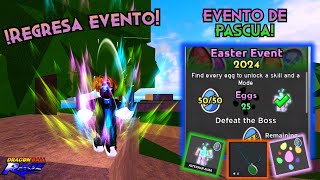 EVENTO DE PASCUA CON LOS PANAS  Roblox Dragon Ball Rage [upl. by Atnwahsal]