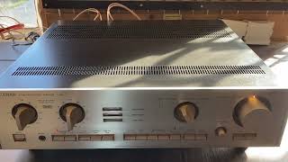 Luxman L430  High End vintage amplifier [upl. by Toblat138]