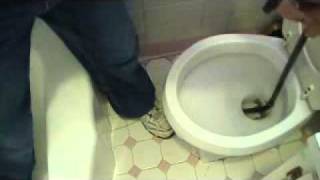 How To Snake Out Your Toilet [upl. by Klepac]