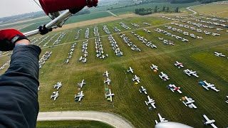 Oshkosh 2023 View from the sky [upl. by Durwin]