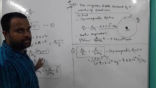 Magnetic Dipole Moment of a Revolving Electron SubhranshuPradhan [upl. by Setiram]