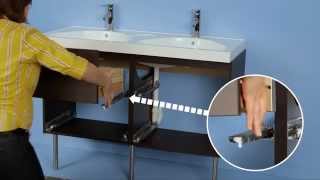 IKEA GODMORGON Double Sink Installation Instructions [upl. by Woodrow]