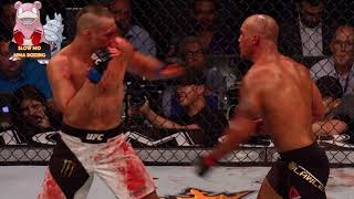 SLOW MO  Robbie Lawler vs Rory MacDonald 2  Final ROUND 5 Punch [upl. by Arret]