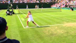 2013 Day 3 Highlights Michelle Larcher De Brito v Maria Sharapova [upl. by Alleris]