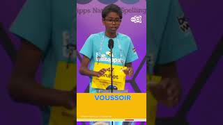 Incredible Scripps National Spelling Bee Winner [upl. by Airtemed]