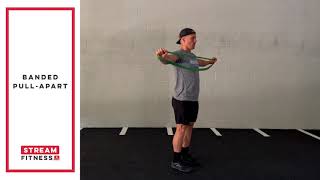 CrossFit Movements  How to do a Banded Pullapart [upl. by Noloc77]