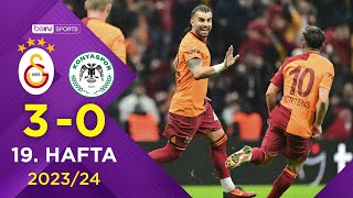 Galatasaray 30 T Konyaspor  19 Hafta  Trendyol Süper Lig 20232024 [upl. by Yereffej]