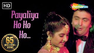 Payaliyan Oh Ho Ho Ho HD  Deewana Song  Rishi Kapoor  Divya Bharti  Filmigaane 90s Love Song [upl. by Eilzel341]