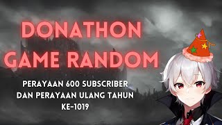 DONATHON PERAYAAN 600 SUBS DAY 2  Bara D Archiviste  Wayang Virtual [upl. by Heck]