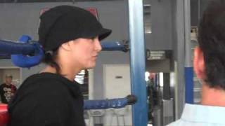 Gina Carano Speaks About Cris Cyborg Before Their Fight [upl. by Ynohtona]