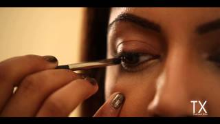 How to apply eyeliner  Chapter 4 of 7  Makeup Tutorials by Vithya Hair and Make Up [upl. by Edouard]