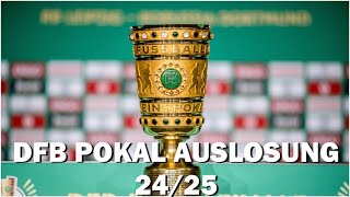 🔴 DFB Pokal Auslosung  LIVE [upl. by Wong]