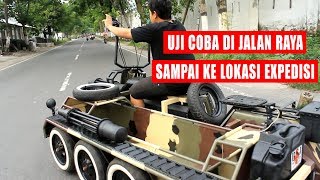 Pengiriman Vespa Tank Pakai Expedisi Kereta Api [upl. by Mehelhteb373]