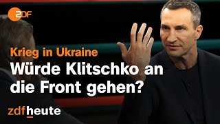 Klitschko über den Krieg quotMan kriegt das nie aus dem Kopfquot  Markus Lanz vom 26092023 [upl. by Colwell]