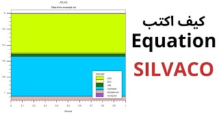 كيف اكتب Equation Silvaco [upl. by Arraeic818]