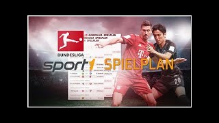 BundesligaSpielplan 20182019 Spieltage und Termine im Überblick [upl. by Freya]