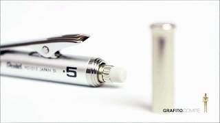 Portaminas Pentel GraphGear 1000 revisión por Grafito Comité [upl. by Patten]