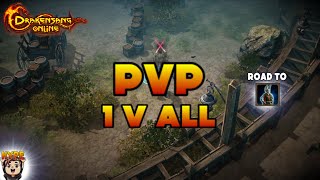 One vs All 1v4 PVP  Drakensang Online  singofficial [upl. by Ardnik]