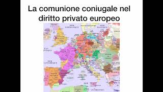 Loggetto della comunione dei beni [upl. by Ackler]