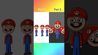 its me Mario but its normal 1 and 2 animation [upl. by Miltie]