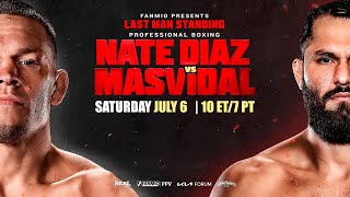 GGCCEvents Nate Diaz vs Masvidal  JULY 6 [upl. by Enimrac]