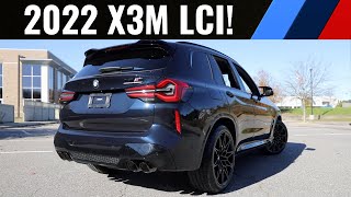 2022 BMW X3 M Competition I Drive Bys I Revs I Review I Carbon Black [upl. by Nylac]