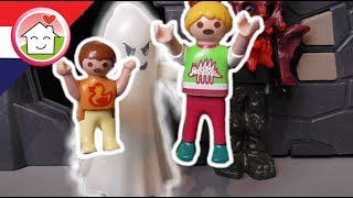 Playmobil filmpje Nederlands De spooktrein  Familie Huizer [upl. by Loram516]