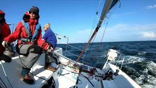 Offshore sailing race to Skagen  Aboard Archambault 35 [upl. by Anifur]