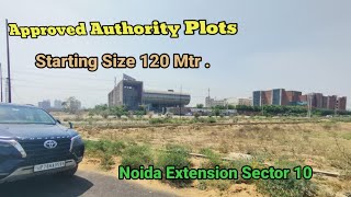 Approved Authority Plots 120Mtr  Noida Extension Sector 10  realestate home stsallrounder [upl. by Cresa870]