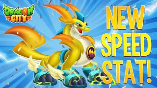 New Speed Stat  Dragon City [upl. by Elehcim]